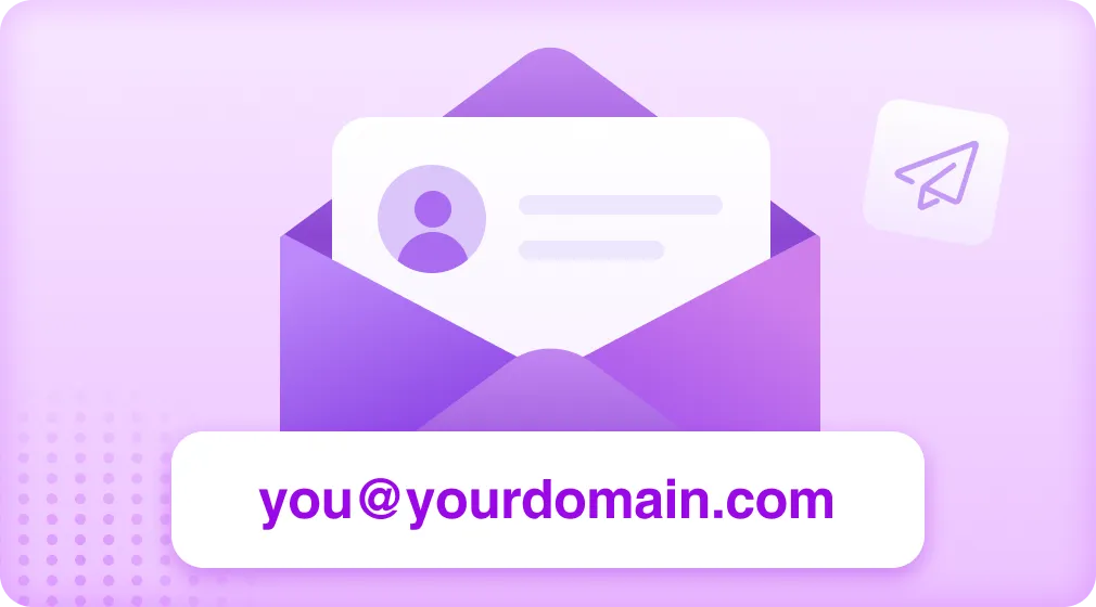 Siapkan alamat email bermerek