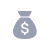 sellers money bag icon