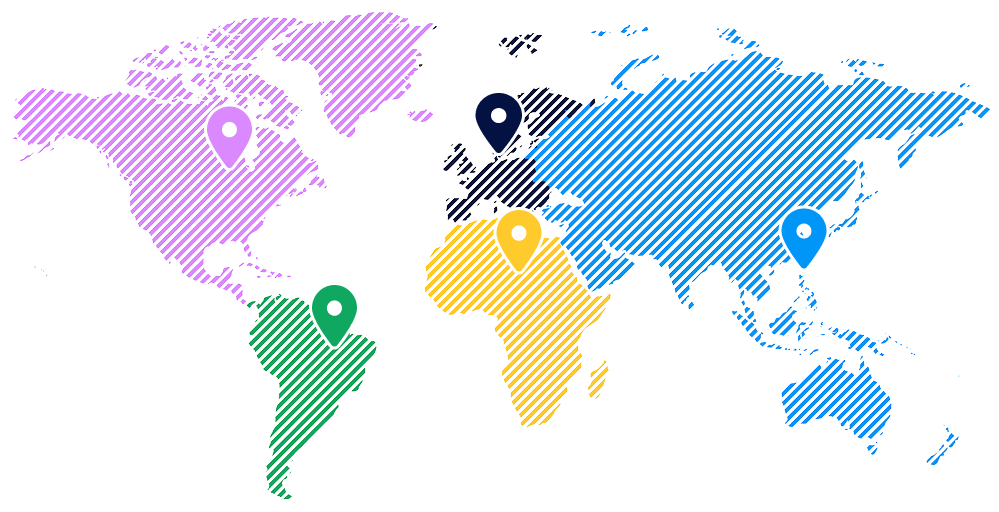 Region perceived as seeing the most rapid domain growth